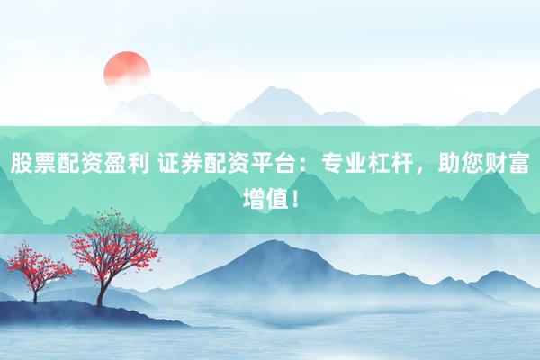 股票配资盈利 证券配资平台：专业杠杆，助您财富增值！